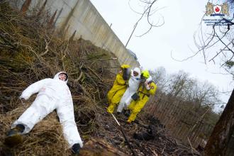 Випускники ЛДУБЖД взяли участь у масштабних пожежно-тактичних навчаннях 