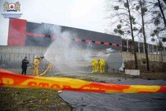 Випускники ЛДУБЖД взяли участь у масштабних пожежно-тактичних навчаннях 