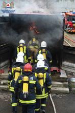 Випускники ЛДУБЖД взяли участь у масштабних пожежно-тактичних навчаннях 