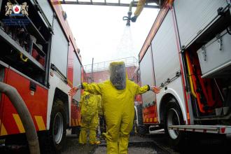 Випускники ЛДУБЖД взяли участь у масштабних пожежно-тактичних навчаннях 