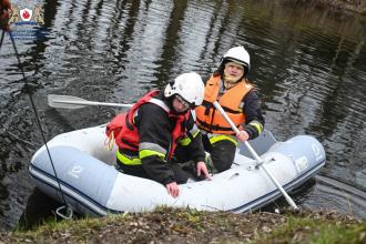 Випускники ЛДУБЖД взяли участь у масштабних пожежно-тактичних навчаннях 