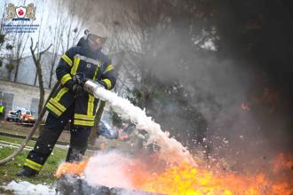 Випускники ЛДУБЖД взяли участь у масштабних пожежно-тактичних навчаннях 