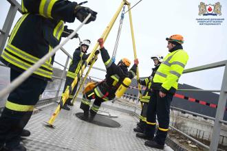 Випускники ЛДУБЖД взяли участь у масштабних пожежно-тактичних навчаннях 