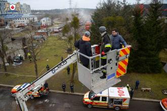 Випускники ЛДУБЖД взяли участь у масштабних пожежно-тактичних навчаннях 
