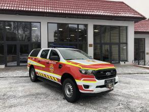 Особовий склад навчальної пожежно-рятувальної частини ЛДУБЖД пройшов тренінг щодо залучення спеціальної аварійно-рятувальної машини легкого типу САРМ-Л на базі автомобіля FORD  RANGER 