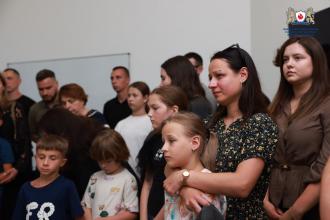  У Львівському державному університеті безпеки життєдіяльності відкрили іменну аудиторію на честь загиблого на війні випускника Богдана Братка.