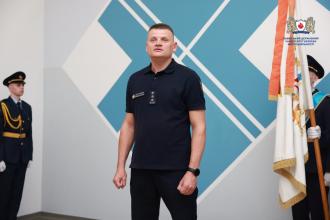 У Львівському державному університеті безпеки життєдіяльності відкрили іменну аудиторію на честь загиблого на війні випускника Богдана Братка.