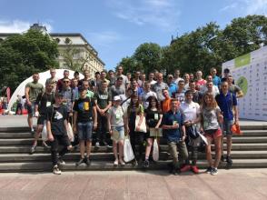 Курсанти та студенти університету взяли участь у організації бігової події року у Львові - 3rd MOLOKIYA LVIV HALF MARATHON 2018