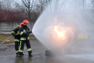Працівники АТ «Концерн Галнафтогаз» навчаються вимогам пожежної безпеки в інституті післядипломної освіти