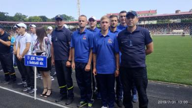 Команда ЛДУБЖД взяла участь у змаганнях за Кубок України з пожежно-прикладного спорту