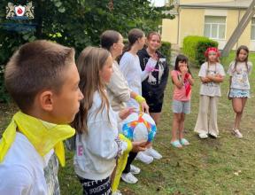 Курсантка другого курсу провела тренінг для дітей у літньому дитячому таборі