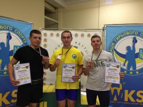 Курсанти Університету показали високі результати на Відкритому Кубку Асоціації гирьового спорту України