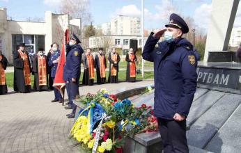 З нагоди 35 річниці в Університеті вшанували ліквідаторів Чорнобильської катастрофи 