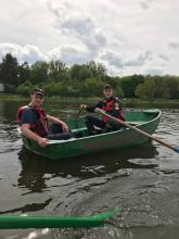 Практичне заняття з аварійно-рятувальних робіт на воді