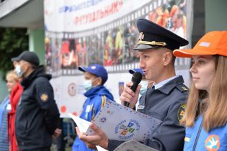 В Університеті відбулось урочисте відкриття Всеукраїнського спеціалізованого дитячо-юнацького табору «Рятувальник»