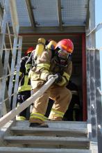 22 рятувальники Тернопільщини переймають досвід  на базі Вогневого модуля ЛДУ БЖД
