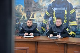 Курсанти Рівненської області взяли участь в онлайн-зустрічі із керівництвом ГУ ДСНС України своєї області