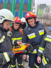 У Вищому професійному училищі ЛДУ БЖД (м. Вінниця) проводять тренінги для рятувальників головного управління Вінниччини