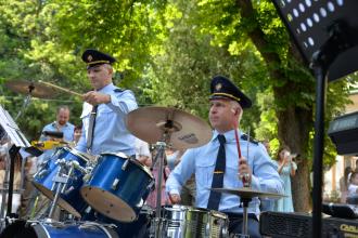 Оркестр Львівського державного університету безпеки життєдіяльності взяв участь у параді до Всесвітнього Дня музики