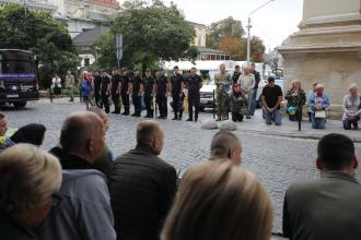 Курсанти Університету долучились до чину похорону Юрія Стрельцова
