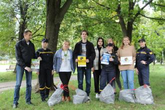 Екологи Університету доєднались до Всесвітнього дня прибирання World Cleanup Day