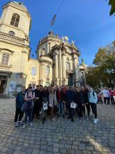 Екскурсія старовинною частиною Львова для студентів-першокурсників спеціальності "Кібербезпека" Екскурсія старовинною частиною Львова для студентів-першокурсників спеціальності "Кібербезпека"