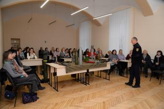  Віктор Ковальчук провів заняття з педагогічними працівниками Львівської правничої гімназії 