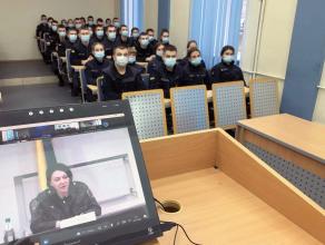 Заступниця Міністра оборони України провела лекцію для курсантів і студентів
