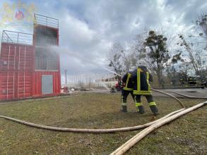 Продовжуються практичні заняття на базі навчально-тренувального полігону Університету