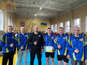 Збірна команда ЛДУ БЖД з гирьового спорту взяла участь у Чемпіонаті ДСНС України