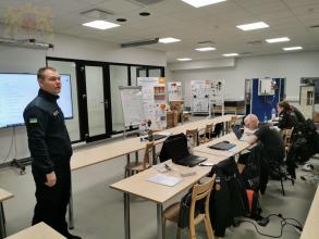 Викладачі ЛДУБЖД проводять заняття в Естонській академії безпеки 