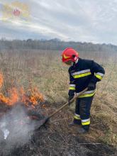 Курсанти Львівського державного університету безпеки життєдіяльності беруть участь у ліквідації пожеж