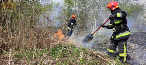 Курсанти Львівського державного університету безпеки життєдіяльності беруть участь в ліквідації пожеж