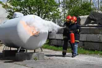 Відповідальні за протипожежний стан ТОВ «ОККО-ДРАЙВ» підвищують кваліфікацію на базі ЛДУ БЖД