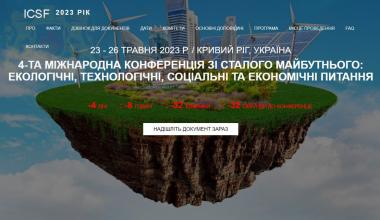 Василь Попович взяв участь в 4-тій Міжнародній конференції зі сталого майбутнього: екологічні, технологічні, соціальні та економічні питання (ICSF 2023)