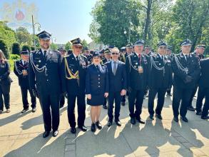 Почесна варта ЛДУ БЖД взяла участь у 8-й Національній прощі вогнеборців на Ясній Горі (Республіка Польща) 