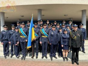 Почесна варта ЛДУ БЖД взяла участь у 8-й Національній прощі вогнеборців на Ясній Горі (Республіка Польща) 