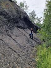 Екологи ЛДУ БЖД  провели польові дослідження на териконі шахти Межирічанська ДП «Львівугілля»