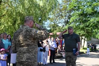 «До виконання службових обов’язків  готові!»: студенти кафедри військової підготовки ЛДУ БЖД завершили навчання та склали Присягу на вірність українському народові