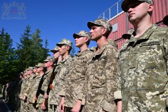 «До виконання службових обов’язків  готові!»: студенти кафедри військової підготовки ЛДУ БЖД завершили навчання та склали Присягу на вірність українському народові