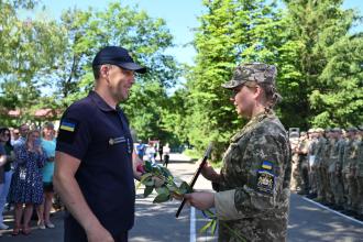 «До виконання службових обов’язків  готові!»: студенти кафедри військової підготовки ЛДУ БЖД завершили навчання та склали Присягу на вірність українському народові