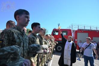 «До виконання службових обов’язків  готові!»: студенти кафедри військової підготовки ЛДУ БЖД завершили навчання та склали Присягу на вірність українському народові