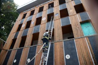 У Львівському державному університеті безпеки життєдіяльності відбулось комплексне тестування газодимозахисника