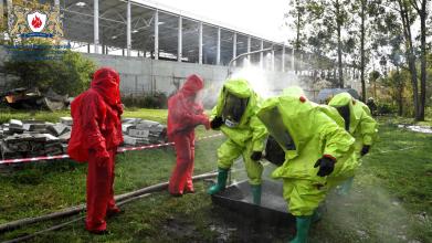 В інституті післядипломної освіти ЛДУ БЖД продовжується підвищення кваліфікації офіцерів ДСНС України і навчання з питань пожежної безпеки  цивільних працівників підприємств і організацій м. Львова