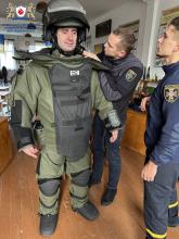 Викладачі ЛДУ БЖД ознайомились із роботою Спеціального центру швидкого реагування ДСНС України