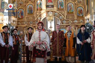 У Церкві Покрови Пресвятої Богородиці Університету відбулось прощання з колядою