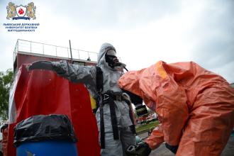 «Реагування на хімічні загрози з наявністю бойових отруйних речовин»: в ЛДУБЖД відбувся тренінг за підтримки ОБСЄ 