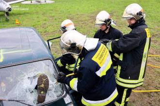 Курсанти Університету взяли участь у триденному тренінгу з ліквідації наслідків надзвичайних ситуацій, пов'язаних із дорожньо-транспортними пригодами