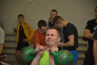 В Університеті відбулись змагання з гирьового спорту