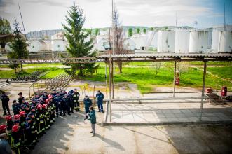 З курсантами четвертого курсу проведено загальноуніверситетське відкрите практичне заняття  на території складу паливно-мастильних матеріалів «Львівська нафтобаза» ПАТ «Концерн Галнафтогаз» (ВІДЕО)